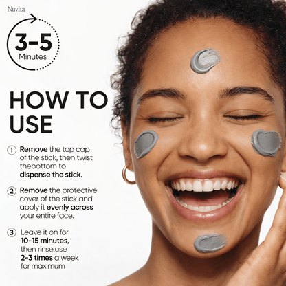 Nuvita Volcanic Clay Pore Stick